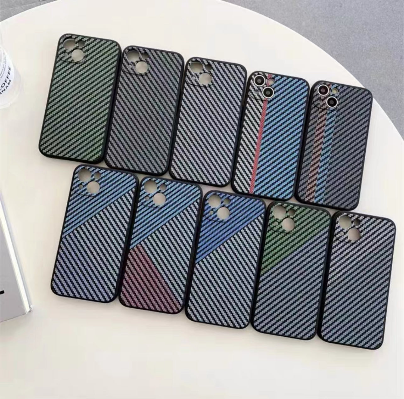 Premium Upgraded Ultra-Thin Carbon Fibre Phone Case with Precision Lens Protector- Apple iPhone 16 Series Premium Upgraded Ultra-Thin Carbon Fibre Phone Case with Precision Lens Protector- Apple iPhone 16 Series